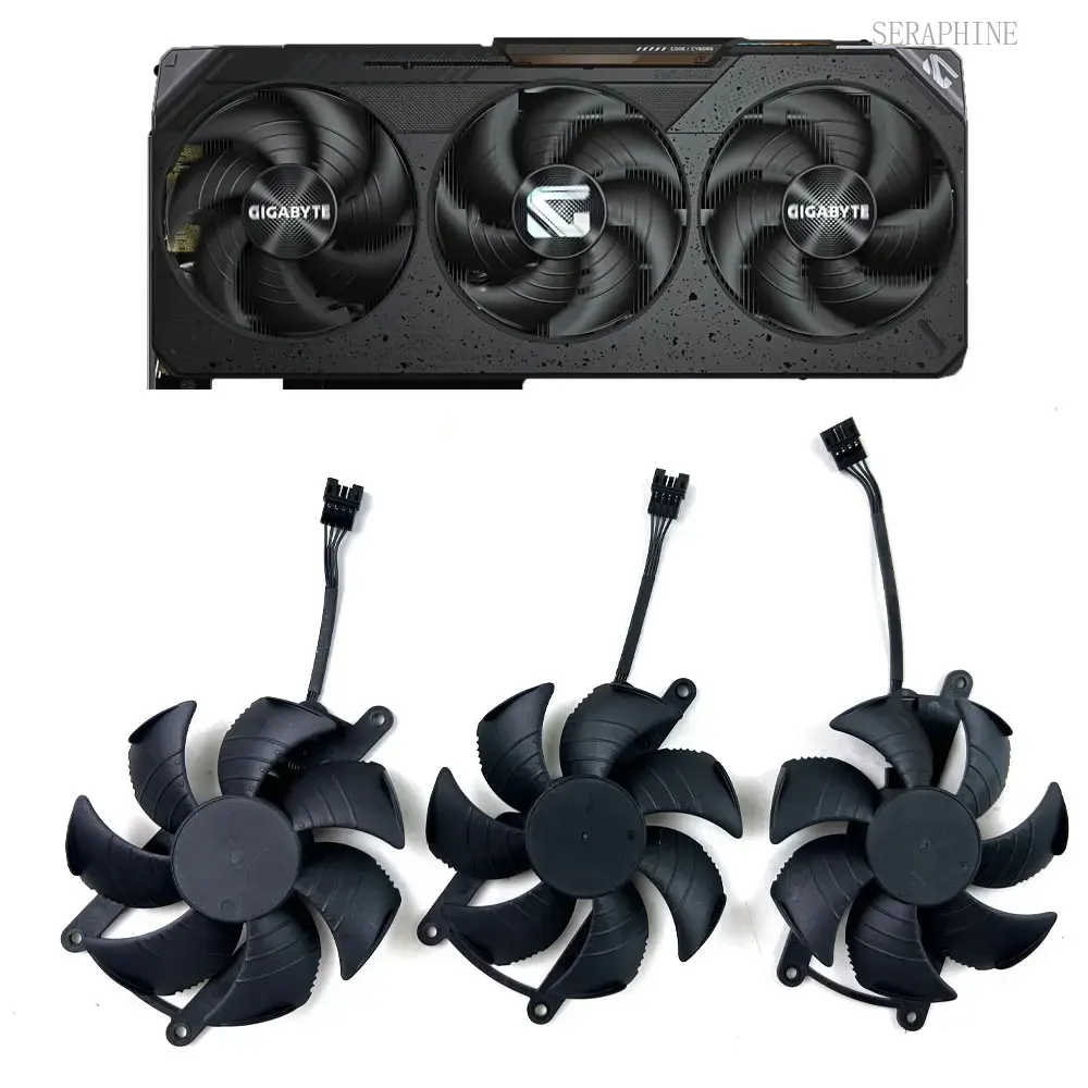 Rx 9070 Xt - NOVO Ventilador de Refrigeração 88MM 4PIN