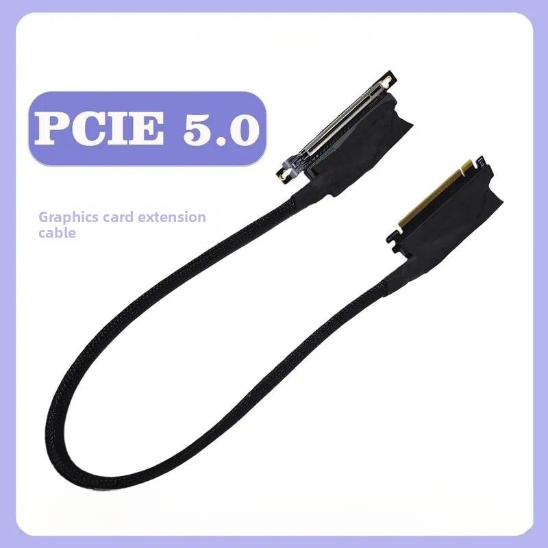 Cabo de extensão para placa de - Pcie 5.0 Gpu Riser Cable avaliação e preço