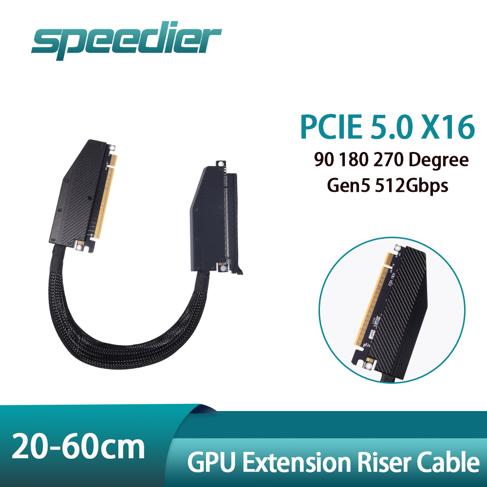 Cabo Extensor Riser para GPU P - Pcie 5.0 Gpu Riser Cable avaliação e preço